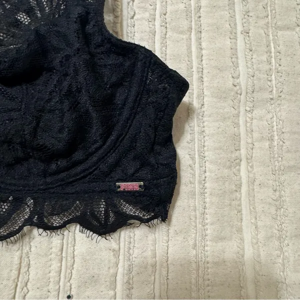 Victoria's Secret Pink Date Unlined Lace Bra - Image 2