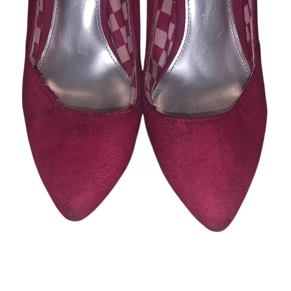 Christian Siriano Hot Pink Women's Heels Pointy Toe 6 - Image 3