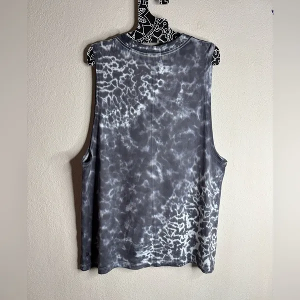 Lululemon All Yours Tank Tie Dye Marmoleado Tie Dye Graphite size 10 - Image 3