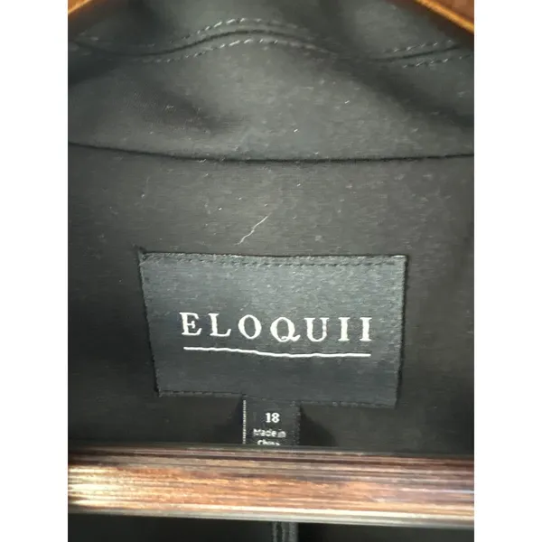 Women’s Eloquii Size 18 Black Suit Jacket - Image 4