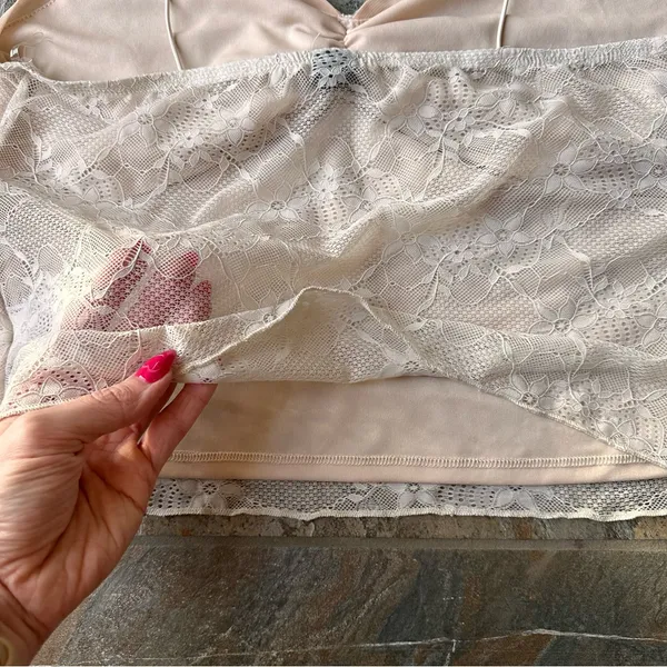 Wild Fable Lace Cami Top NWT Size XL Cream Dreamy Fairycore - Image 4