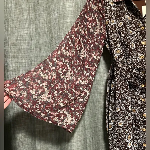 Roolee Floral Patterned Women's Dress - Image 3