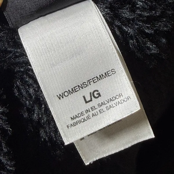 The North Face Womens Large Black High Pile Fleece 1/4 Zip Pullover Jacket - Image 5