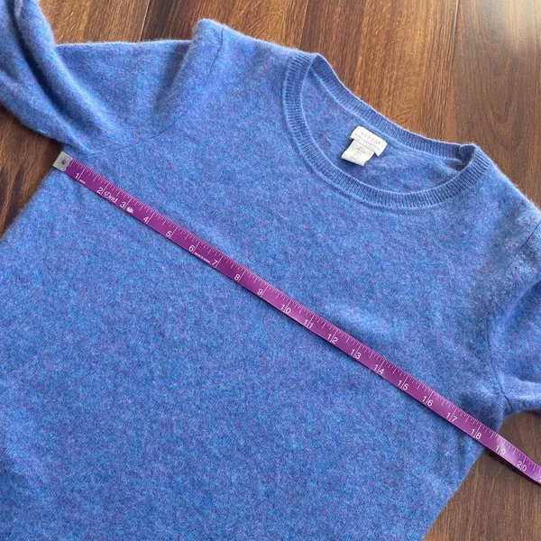 Aspen 100% Cashmere 2 Ply Slim Fit Crewneck Sweater - Image 5