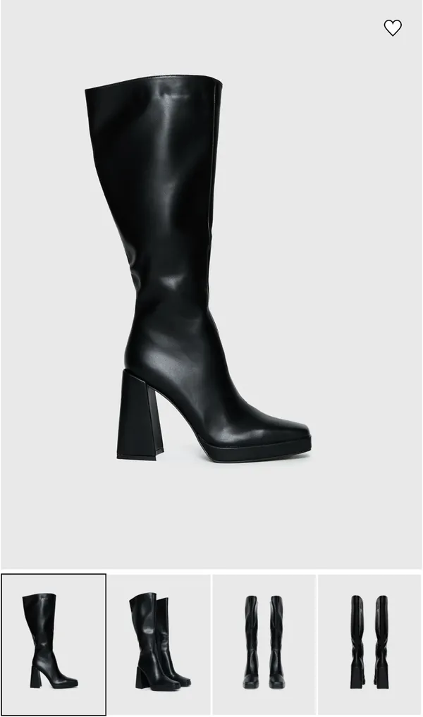 Princess Polly black boots - Image 4