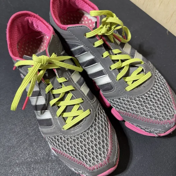 Adidas Climacool Oscillations running shoes in gray and‎ pink Size 8 - Image 7