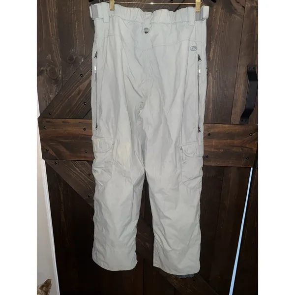 Ride Snowboards Pants Women's Large‎ L Gray Ski Snow Lined Mountain - Image 8