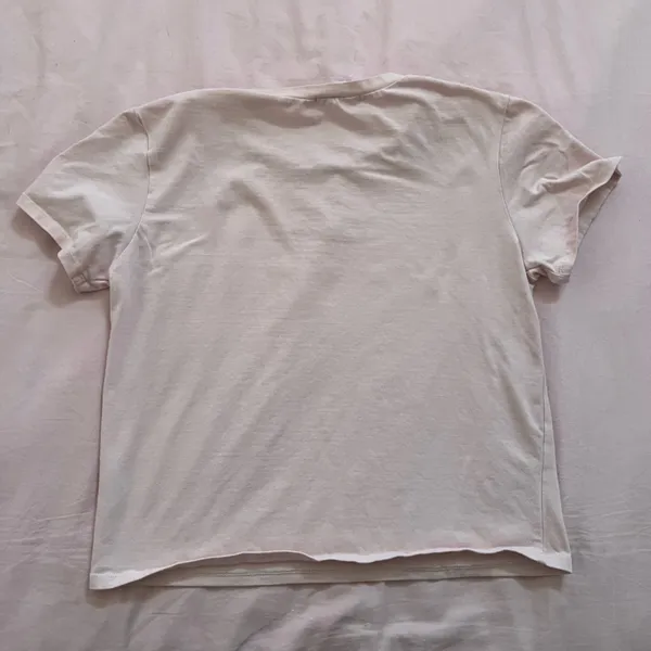 “I’m just a girl” pink bow baby tee - Image 5