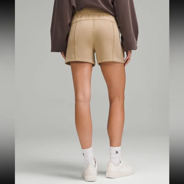 Lululemon NWT Softstreme High-Rise Short 4" Filbert Tan - Image 7