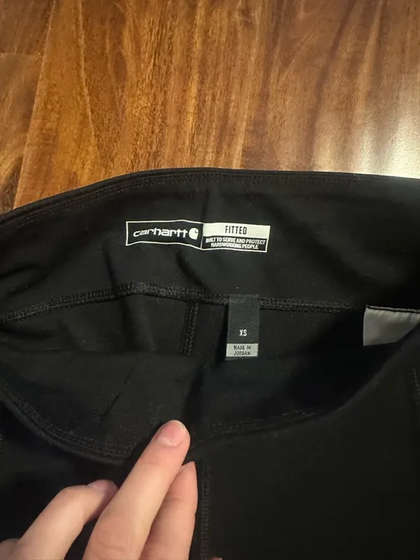 Carhartt Black Fitted Active Leggings - Image 2