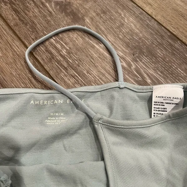American Eagle Light Blue Cami Tank Top - Image 2