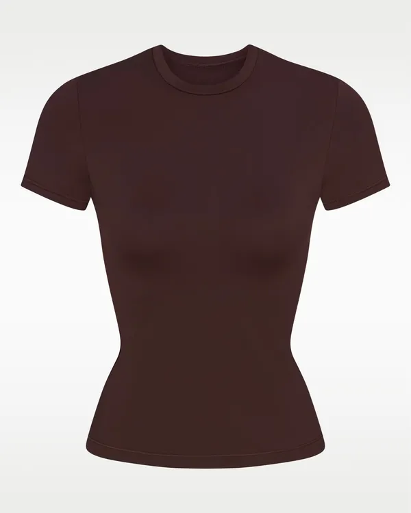 SKIMS Nike Matte Women's Padded Baby T-Shirt - Image 5