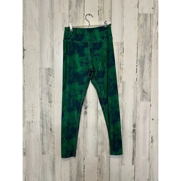 Forest Green ankle leggings size SMALL - Image 2
