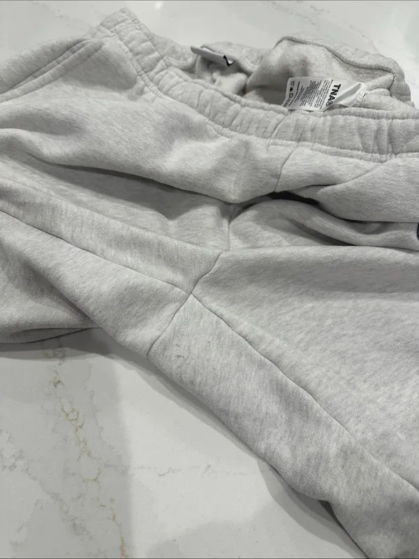 Aritzia TNA Sweatfleece Cozy Fleece‎ Mega Fit Cargo Pants Black Women’s XL - Image 11