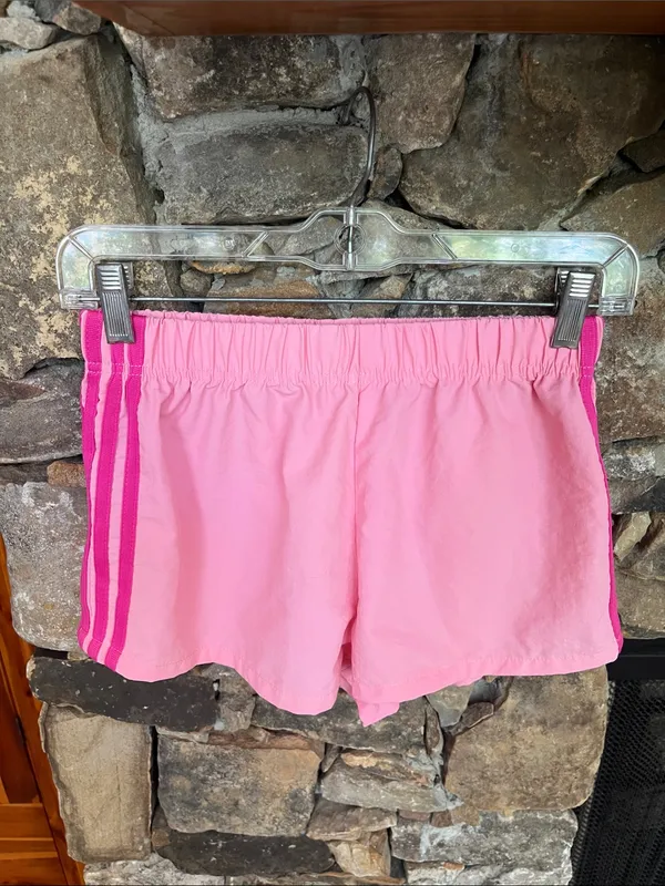 Cutesy Pink Nylon Athletic Shorts Size undefined - Image 3