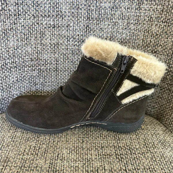 BareTraps Leanna Brown‎ Suede Ankle Boots Size 8.5M - Image 5