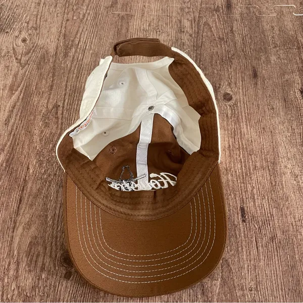 Houston Livestock Show and Rodeo Baseball Cap Strapback Hat OSFM Brown Cowboy - Image 4