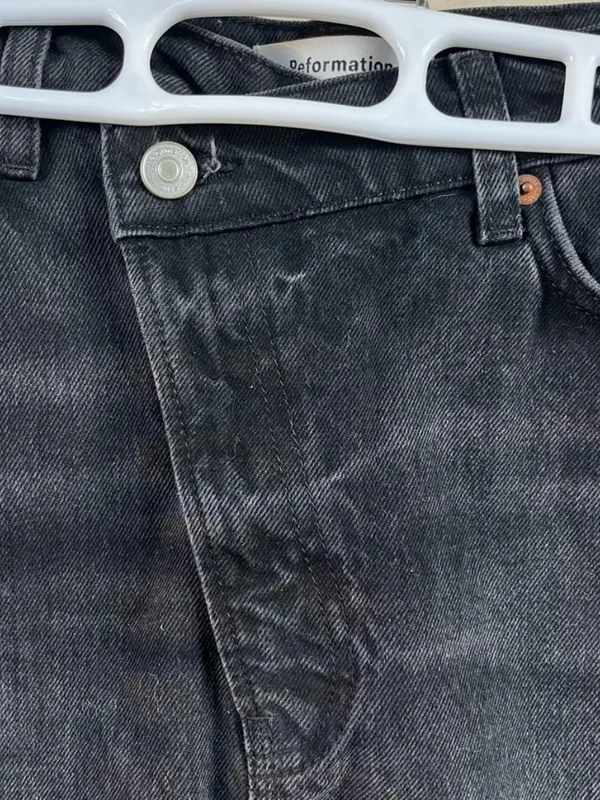 Reformation Nila Long Denim Skirt - Image 7