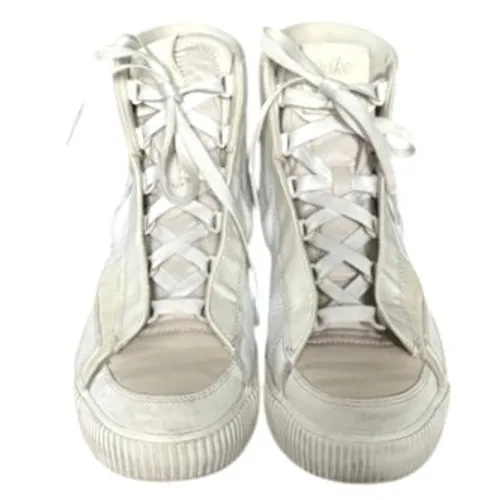 Nike Blazer‎ Mid Victory Sneakers Women's Sz 7.5 White DR2948-100 Leather - Image 2