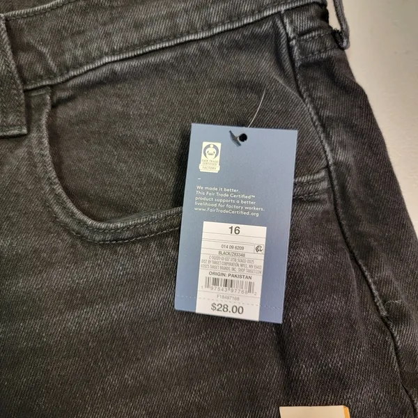 Universal Thread Black High Rise Flare‎ Denim Jeans - Image 3