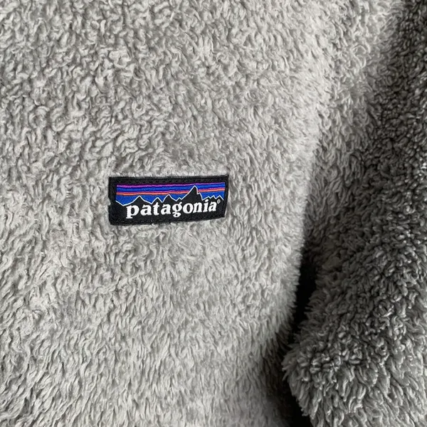 Patagonia Women's Salt Grey Los Gatos 1/4-Zip Fleece Pullover W-845 Sz M - Image 3
