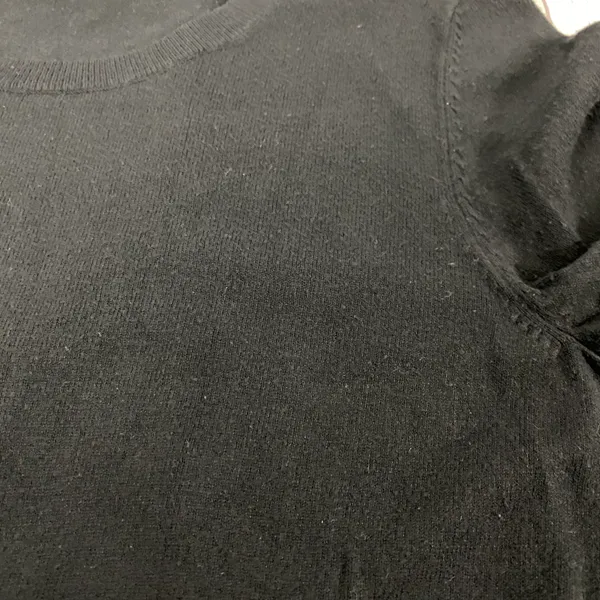 women M Crewneck Longsleeve classic sweater black - Image 8