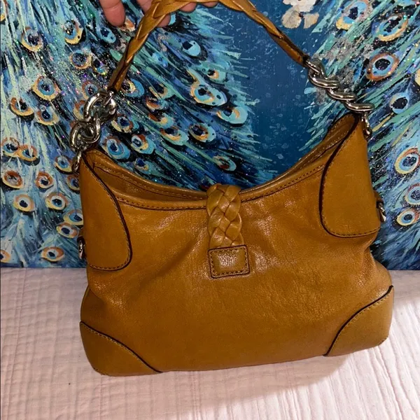 Michael Kors Tan Leather Handbag - Image 7