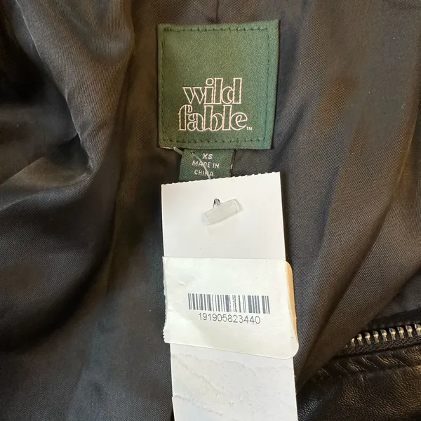 Wild Fable Women’s Black Zipper/Snap Jacket XS NWT - Image 10
