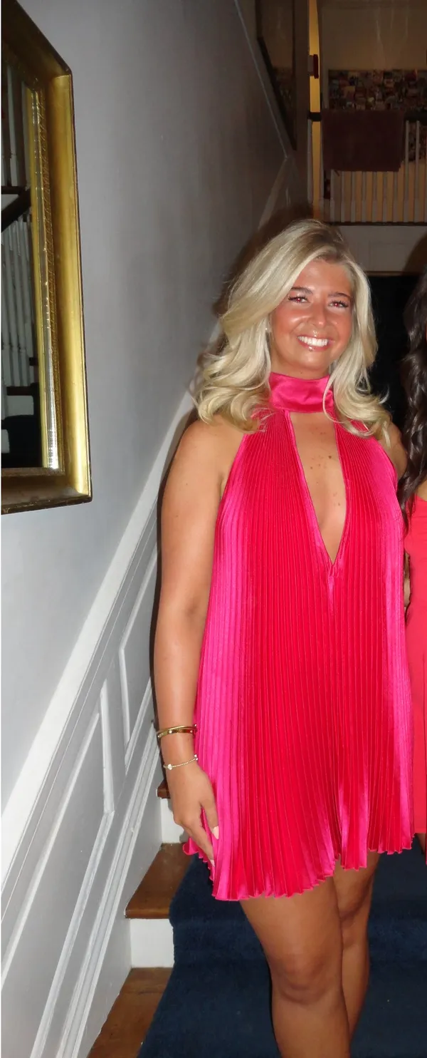 Revolve Dress Pink - Image 2