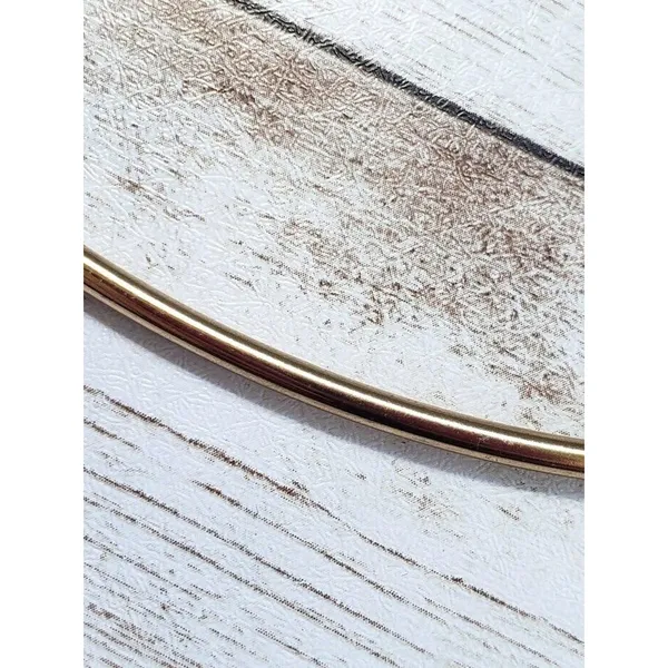 Aldo Necklace Gold Tone Statement Bar Style Necklace - Image 4