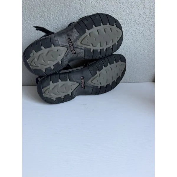 Teva Tirra Women's US 10 Black Gray Purple Sport Hiking Sandals 4266 - Image 11