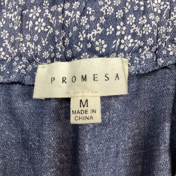 Prómesa Ruffle Tiered Floral Mini Skirt Boho Festival Size Medium - Image 4