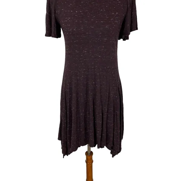 Dolan Left Coast Maroon Tunic Small Short Sleeve Boho Casual - Image 4