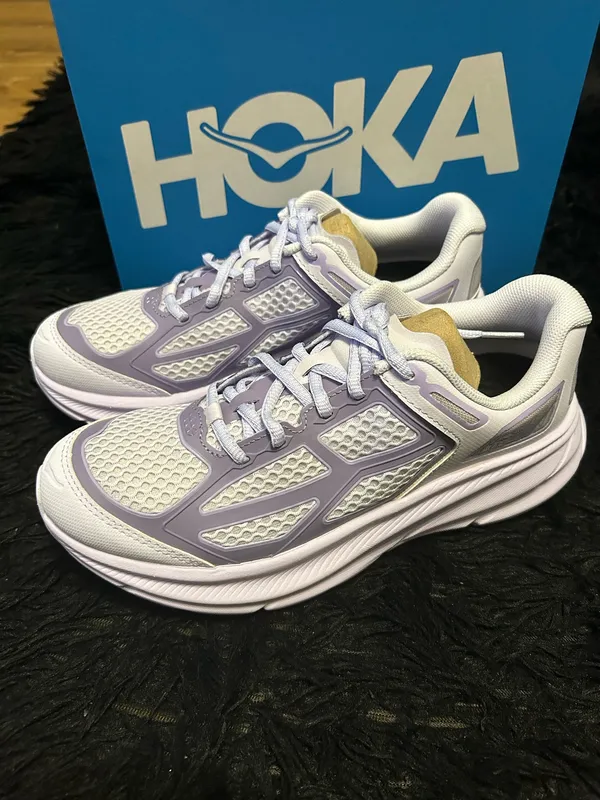 HOKA Clifton purple athletic training running shoes sneakers women’s 8 new - Image 2