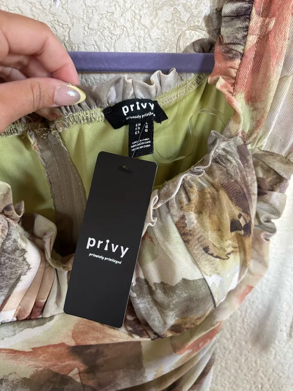 Privy Brand New Off Shoulder Bodycon Dress - Image 8