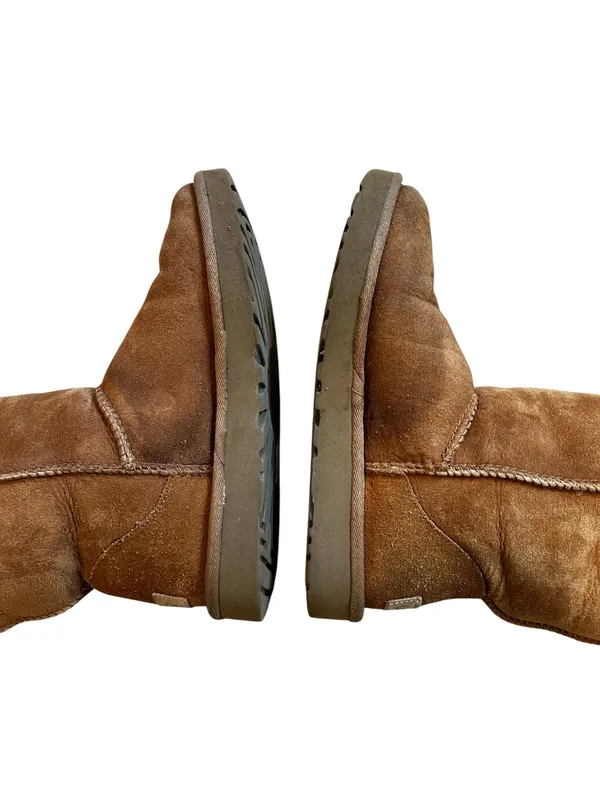 UGG Classic Short II Boots Chestnut Suede Outdoors Fall Winter Casual Size 6 - Image 6