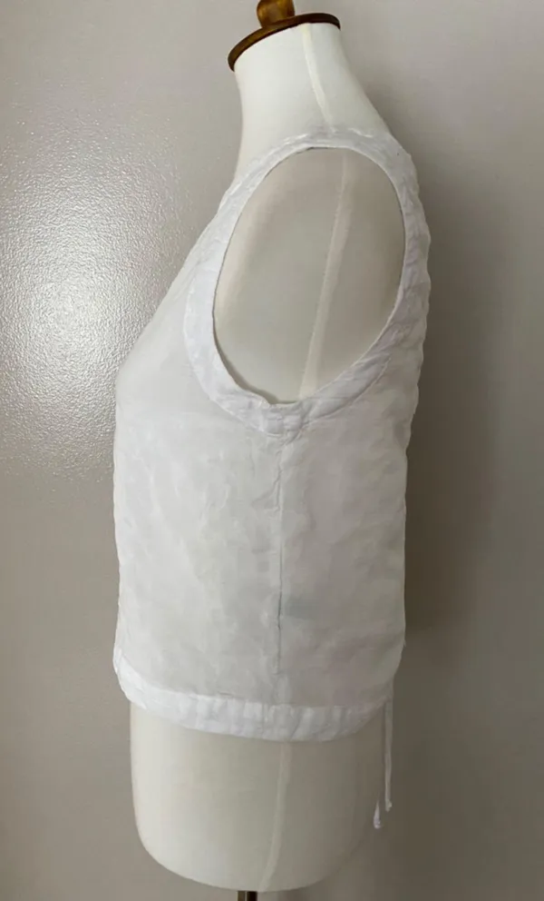 Anthropologie Cloth & Stone Lace-Up Top - Image 6