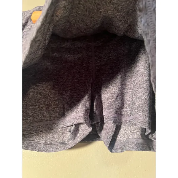 Head Women's Size Medium Athletic Skort Skirt Shorts Dark Heather Gray Textured - Image 4