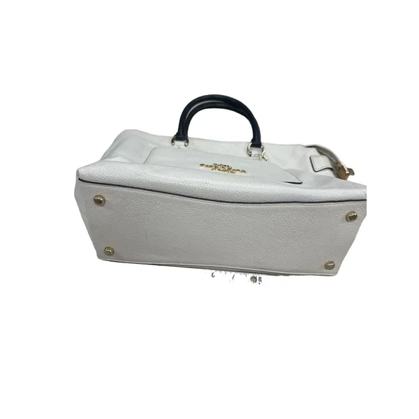 Coach New York women’s handbag clutch cream pebble leather SKU 2949 - Image 2