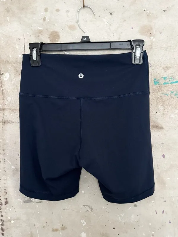 Lululemon Wunder Train High-Rise Short 6", True Navy - Image 3