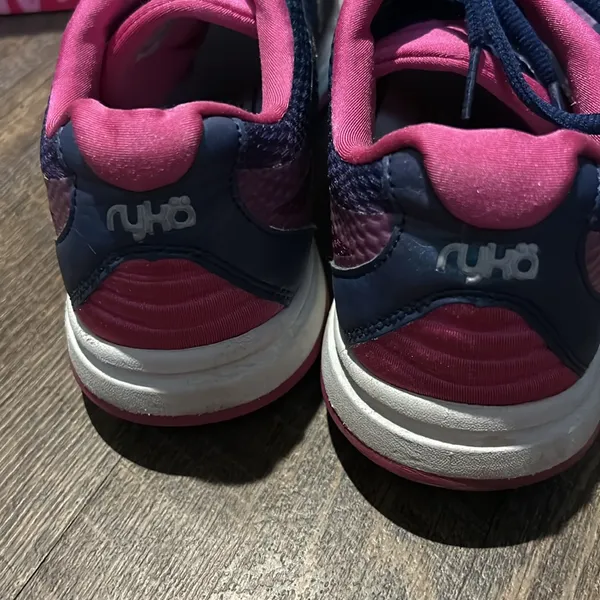 Ryka Womens Devotion Plus 2 Walking Shoe Size 9 M‎ Pink and Blue - Image 5