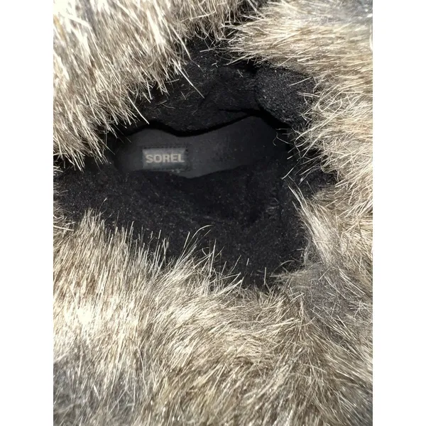Sorel Tofino II Waterproof Insulated Faux Fur Winter Boots Camo/Black-Size 8.5 - Image 8