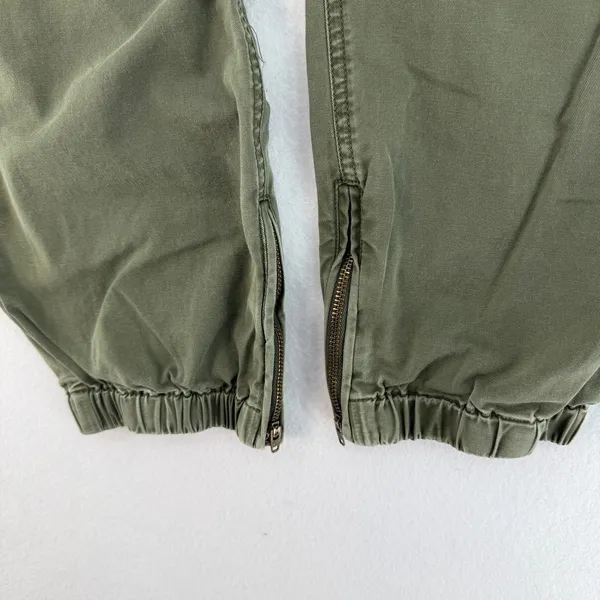 Pistola Olive Green Utility Jogger Cargo Pants Ankle Zip Size 31 - Image 7