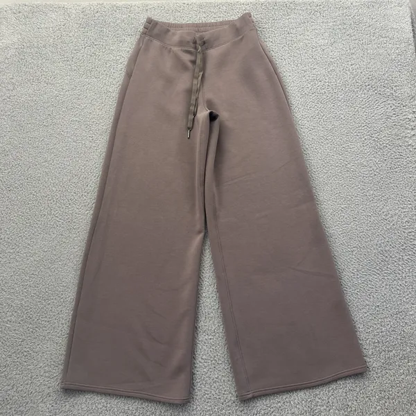 Spanx Airessentials Wide Leg Pant Women's Mauve Brown Lounge Medium x 30 - Image 2