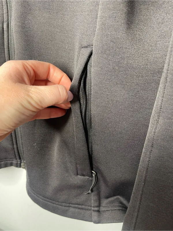The North Face Ridgeline Softshell Full Zip Jacket Gray (X-Large) - Image 3