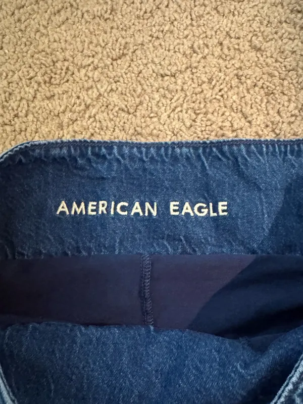 American Eagle Pleated Jean Skirt - Image 2
