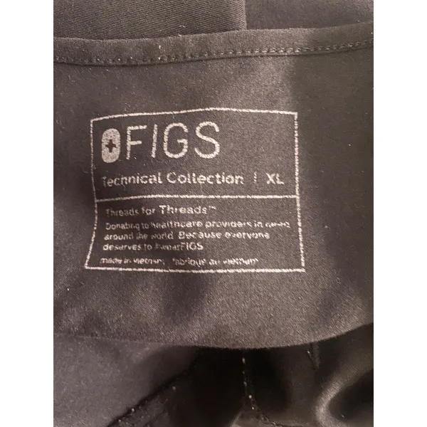 Figs Technical Womans Scrub XL Catarina Black - Image 7