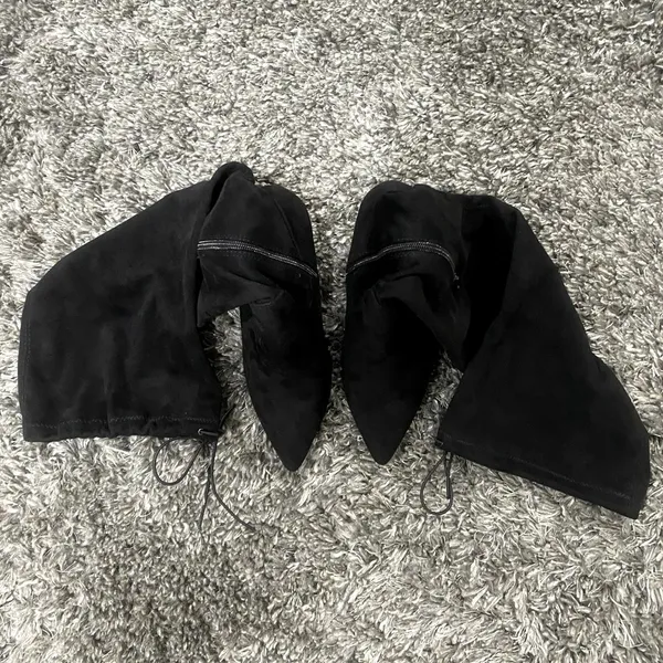 JUSTFAB Mariam Heeled Over-The-Knee Boot in Black, Size 8.5​​​​​​ - Image 4