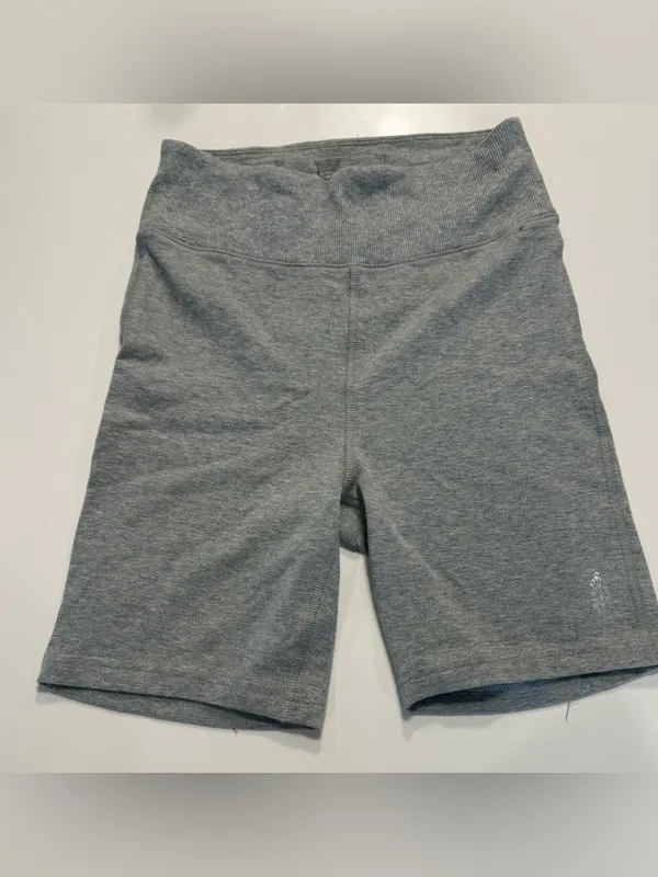 FP Movement by Free People Heather Gray High-Rise Athletic Bike Shorts‎ Size S - Image 3