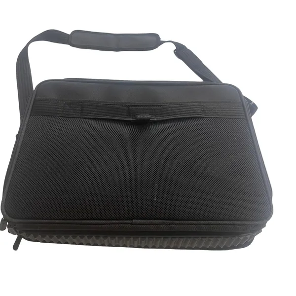 Targus Black Laptop Work Office Black Grey‎ Strap Laptop Shoulder Bag - Image 7